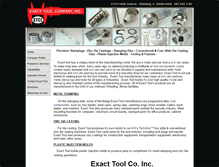 Tablet Screenshot of exacttool.com